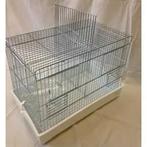Vogelkooi wit metalen, Dieren en Toebehoren, Ophalen, Zo goed als nieuw, Metaal, Vogelkooi