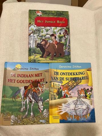Nederlands leesboeken 3 stuks Geronimo Stilton beschikbaar voor biedingen