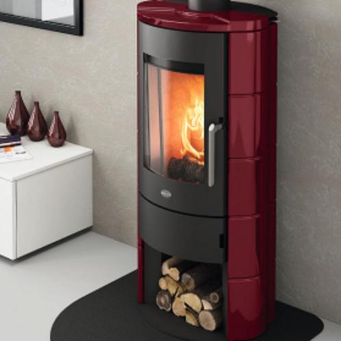 Houtkachel Marica Bordeaux Showroommodel ongebrand! Haard, Huis en Inrichting, Haarden, Nieuw, Houthaard, Ophalen of Verzenden