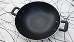 Grote wokpan 36 cm antikleef, Keramische plaat, Aluminium, Ophalen of Verzenden, Zo goed als nieuw