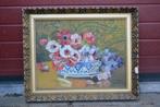 Schilderij: stilleven op linnen, 1935, Antiek en Kunst, Ophalen of Verzenden