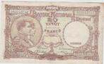 Billet Belgique 20 Francs Belgique - 14-01-1943 -, Timbres & Monnaies, Enlèvement ou Envoi, Billets en vrac