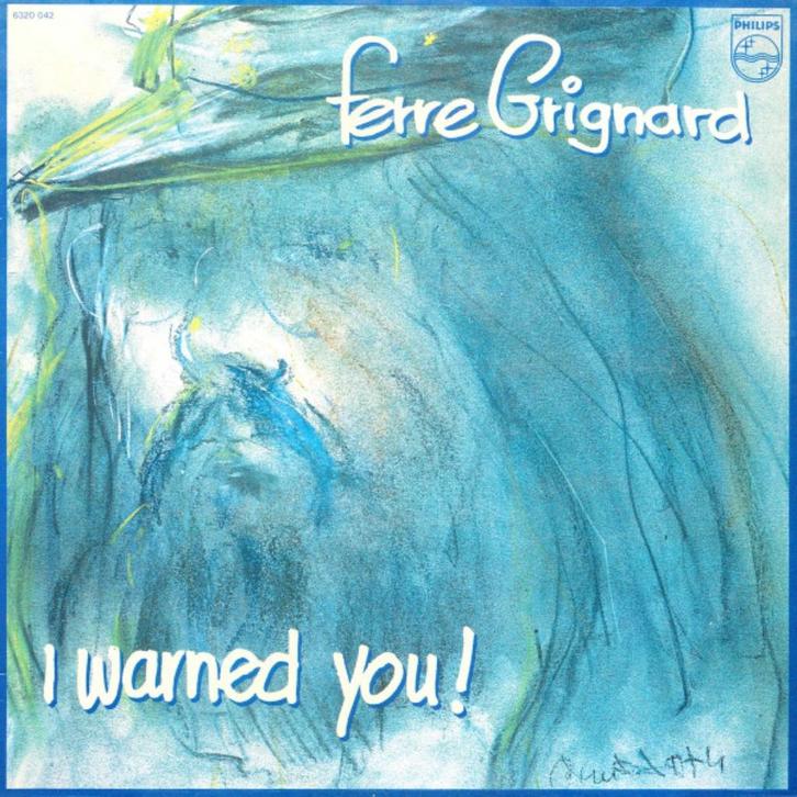 Ferre Grignard – I Warned You! (LP), Cd's en Dvd's, Vinyl | Pop, Zo goed als nieuw, 1960 tot 1980, Overige formaten, Ophalen of Verzenden
