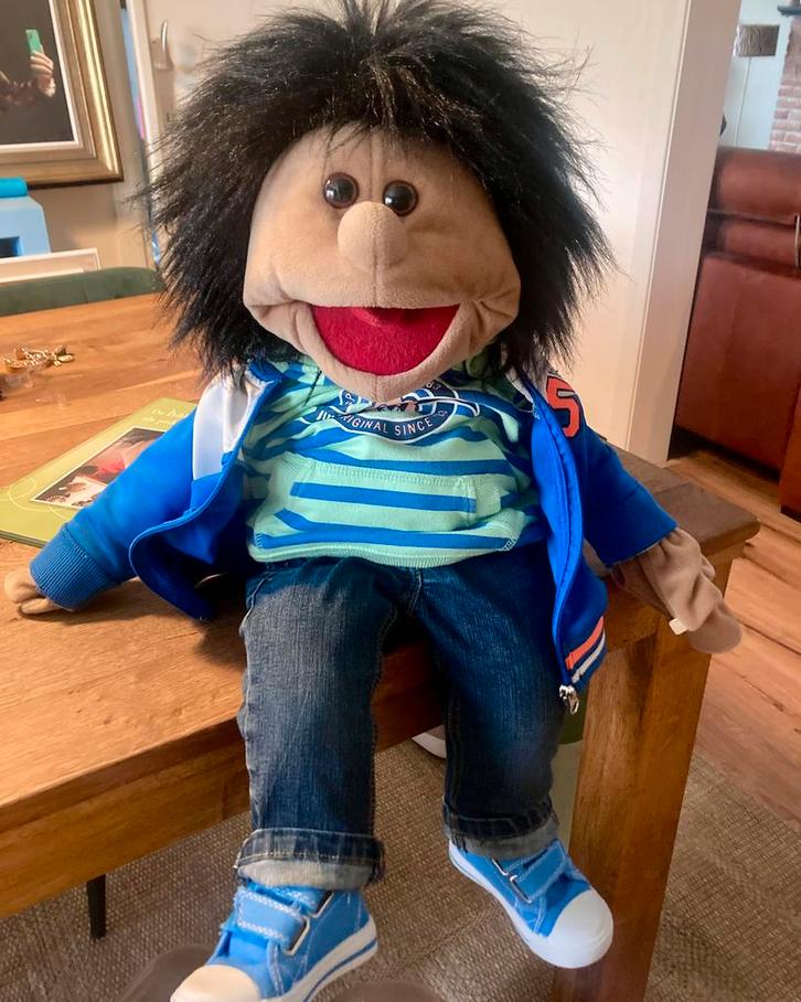Living Puppets handpop “Mo”, Kinderen en Baby's, Speelgoed | Educatief en Creatief, Zo goed als nieuw, Ontdekken, Ophalen of Verzenden