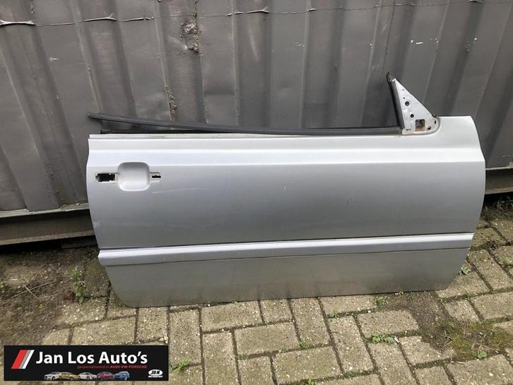 VW Golf Cabrio 3 3.5 4 portier deur rechts zilver grijs la7w, Auto-onderdelen, Carrosserie, Deur, Volkswagen, Voor, Rechts, Gebruikt