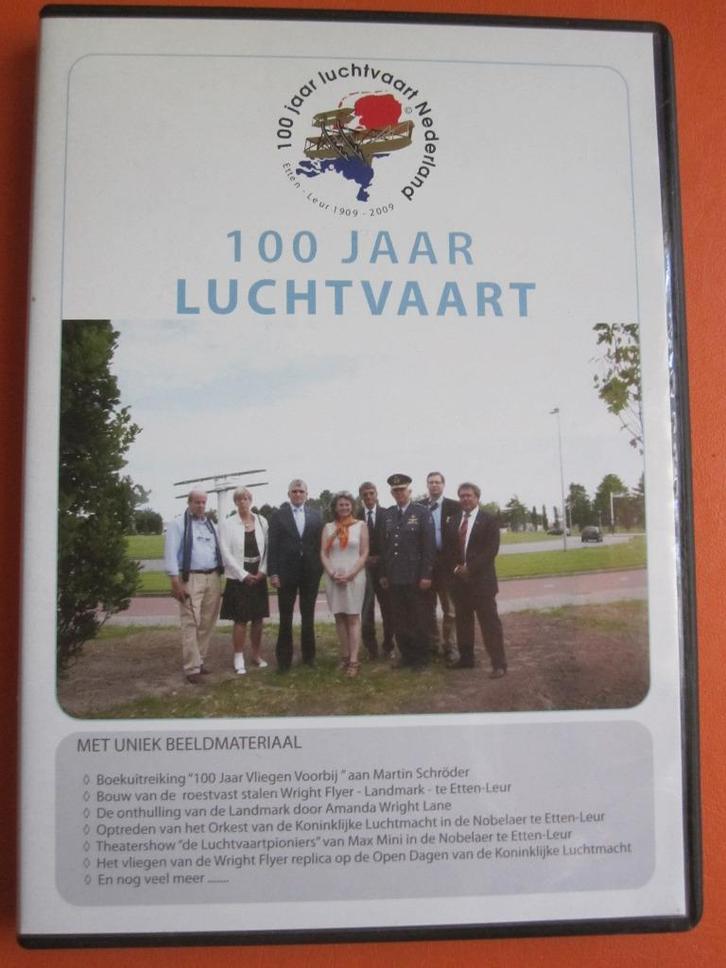 100 Jaar Luchtvaart Nederland, Cd's en Dvd's, Dvd's | Documentaire en Educatief, Zo goed als nieuw, Wetenschap of Techniek, Alle leeftijden