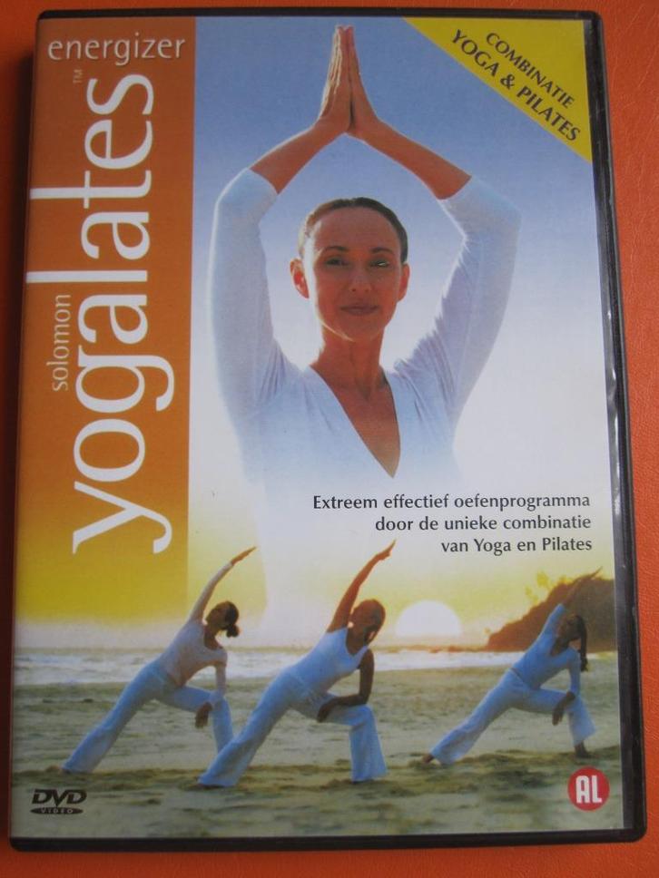 Energizer Yogalates, Cd's en Dvd's, Dvd's | Sport en Fitness, Zo goed als nieuw, Cursus of Instructie, Yoga, Fitness of Dans, Alle leeftijden