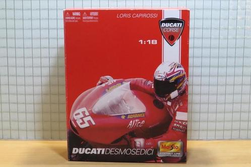 Loris Capirossi Ducati desmosedici 2005 1:18 39013 easy kit, Hobby en Vrije tijd, Modelbouw | Auto's en Voertuigen, Nieuw, Overige typen