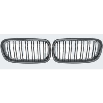 Grill Niergrill carbon look dubbele bar BMW X5 F15 F16 (2013 beschikbaar voor biedingen