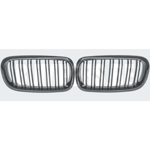 Grill Niergrill carbon look dubbele bar BMW X5 F15 F16 (2013, Auto-onderdelen, Overige Auto-onderdelen, Gebruikt, 6 maanden garantie