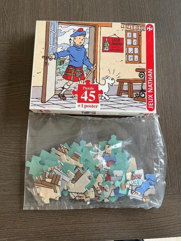 Kuifje/TinTin puzzel beschikbaar voor biedingen