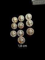 10 boutons vintage tête de lion, Enlèvement ou Envoi