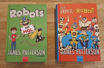 "Robots op hol" en "Mijn broer de robot" van James Patterson, Enlèvement ou Envoi, Comme neuf, James Patterson, Fiction