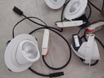 8 x kantelbare verlichting, Ophalen of Verzenden, Zo goed als nieuw, Led