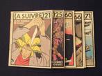 A SUIVRE (MAGAZINES) (5).      EDITIONS CASTERMAN, Gelezen, Ophalen of Verzenden, Meerdere stripboeken