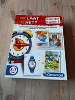 Hoe laat is het? Kloklezen, Clementoni, Ophalen of Verzenden, Zo goed als nieuw, Ontdekken