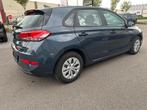 Hyundai i30, 1.0 benzine 120 pk, AUTOMAAT, Carplay/ Camera, Stof, Blauw, Bedrijf, 5 zetels