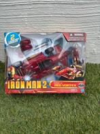 Figurine + auto Iron Man 2 - Red Vortex - Hasbro - 2010, Verzamelen, Ophalen of Verzenden, Nieuw