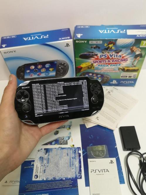 Playstation vita OLED 128GB  (lees beschrijving), Games en Spelcomputers, Games | Sony PlayStation Vita, Zo goed als nieuw, Ophalen of Verzenden