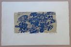 CORNEILLE / ERRANCE / KLEURLITHO / 37x57cm / SIG / 1963, Enlèvement ou Envoi