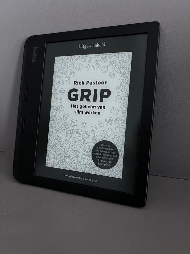 Kobo Libra E-reader, Computers en Software, E-readers, Zo goed als nieuw, 7 inch, 8 GB, Touchscreen, Wi-Fi, Ophalen of Verzenden