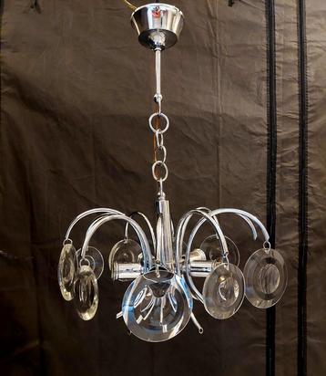 Vintage! Lustre "Oscar Torlasco", Italie 1970 beschikbaar voor biedingen