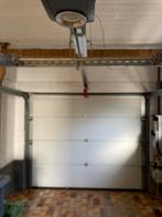 Sectionaalpoort Goris met motor. 2,45x200 groen., Doe-het-zelf en Bouw, Ophalen, Gebruikt