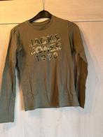 longsleeve groen jack jones 152, Gebruikt, Ophalen of Verzenden, Shirt of Longsleeve, Jongen