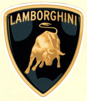 Lamborghini sticker beschikbaar voor biedingen