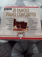 20 Famous Piano Concertos, Comme neuf, Enlèvement, Coffret
