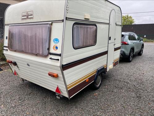 Keuringsvrije caravan van 625 kg, Caravans en Kamperen, Caravans, Bedrijf, Koelkast, Ophalen