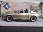 Toyota Supra MK4 A80 Targa Roof Grey 1998 1:18ème, Ophalen of Verzenden, Nieuw, Auto, Solido