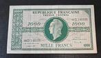 1000 francs Trésor central 1945, Enlèvement ou Envoi