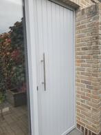 massieve buitendeur-voordeur 900 x 2160 + deurtrekker in rvs, Doe-het-zelf en Bouw, Deuren en Vliegenramen, 215 cm of meer, 80 tot 100 cm