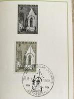 Uitgiftefolder van postzegels met speciale afstempeling., Postzegels en Munten, Postzegels | Europa | België, Met stempel, Gestempeld