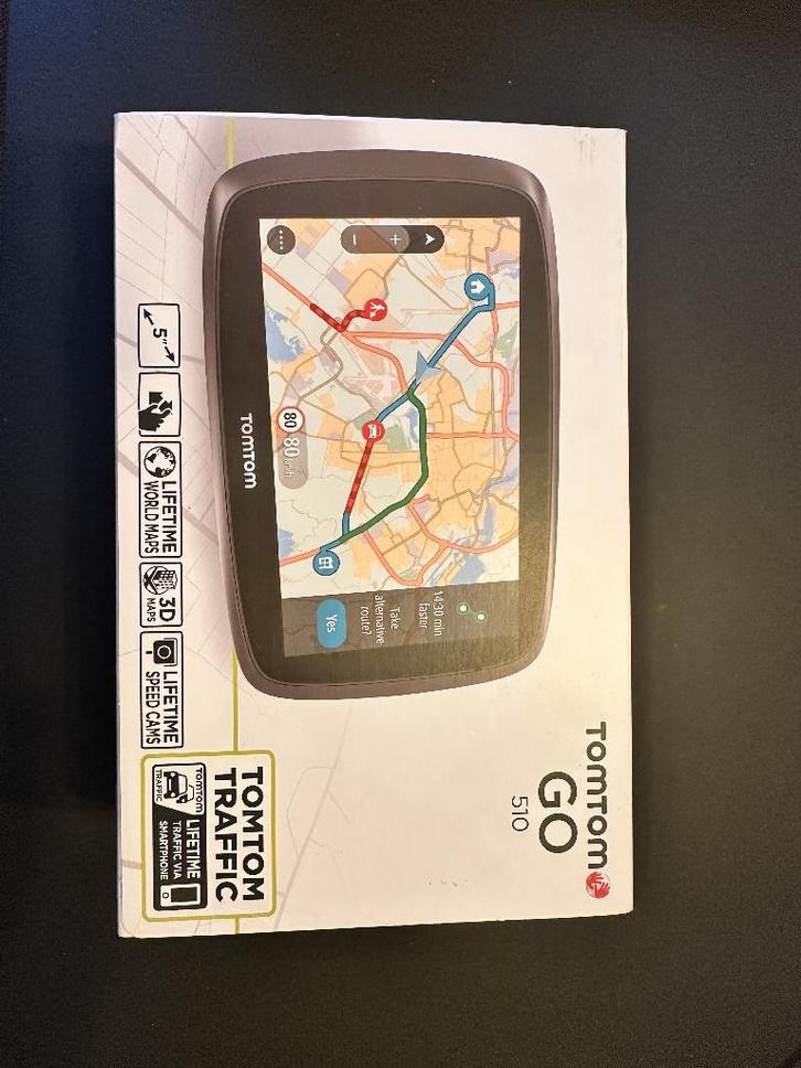 TomTom GO 510 World navigatie met opties, Auto diversen, Autonavigatie, Zo goed als nieuw, Ophalen