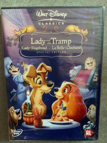 Walt Disney Classics DVD Lady en de Vagebond nieuwstaat