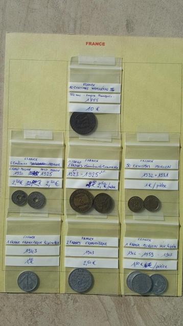 Monnaies / Pièces de monnaie tous pays (2) beschikbaar voor biedingen