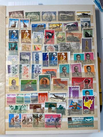 122 verschillende postzegels- Belgisch Congo - Congo - Zaire beschikbaar voor biedingen