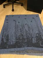 Foulard bleu à motifs noir, Kleding | Dames, Mutsen, Sjaals en Handschoenen, C&A, Ophalen, Nieuw, Sjaal