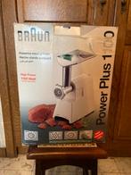 Vleesmolen Braun Powerplus 1100 w, Ophalen, Zo goed als nieuw