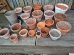 Pots en terre cuite le tout, Jardin & Terrasse, Pots de fleurs, Comme neuf, Enlèvement ou Envoi