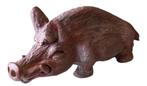 André De Smedt "everzwijn" sculptuur in terracotta, Antiek en Kunst, Kunst | Beelden en Houtsnijwerken, Ophalen