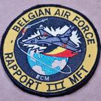 Belgische Luchtmacht Rapport III MFT-patch, Verzamelen, Ophalen of Verzenden, Luchtmacht, Embleem of Badge