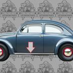 VW Kever Treeplankmatten zwart 53 - 60 correct profiel Bug Z, Ophalen of Verzenden, Nieuw