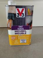 V33 meubellak midden eik 0,5L, Bricolage & Construction, Peinture, Vernis & Laque, Moins de 5 litres, Comme neuf, Laque, Autres couleurs