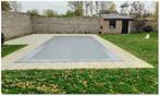 bâche d'hivernage de piscine enterrée ou semi-enterrée, Ophalen, Zo goed als nieuw, Afdekzeil