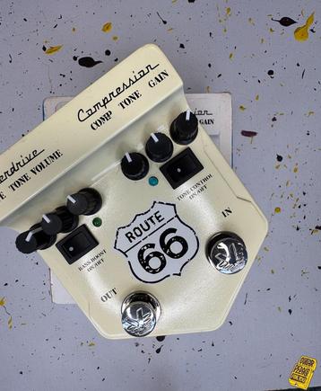 Visual Sound Route 66 V2, Musique & Instruments, Enlèvement ou Envoi, Comme neuf, Distortion, Overdrive ou Fuzz