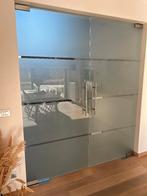 Zeer mooie dubbele glazen deur, Porte intérieure, Verre, Enlèvement, Utilisé