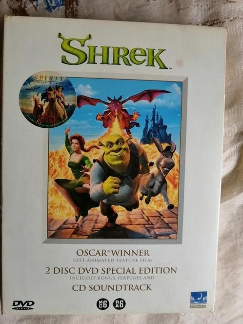 SHREK - Edition spéciale 2 DVD + CD bande originale, CD & DVD, DVD | Films d'animation & Dessins animés, Enlèvement ou Envoi